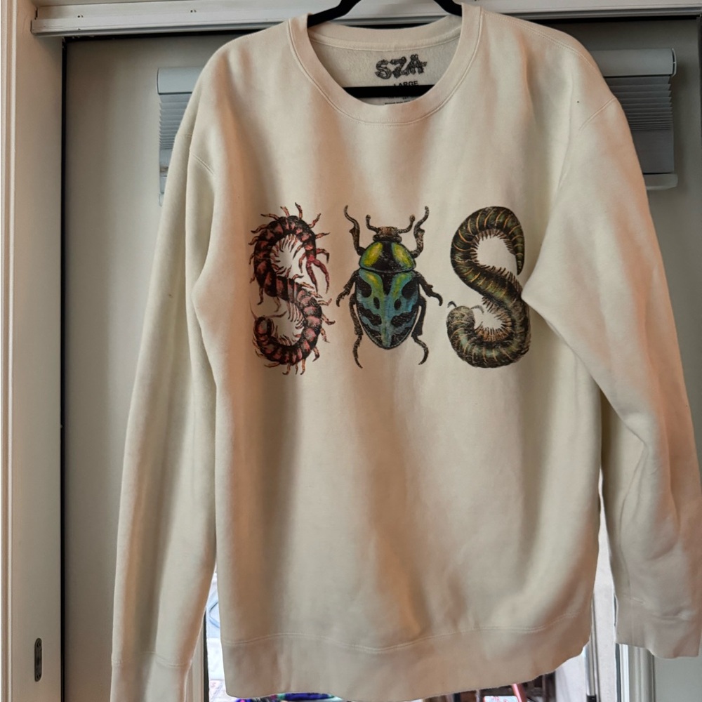 SZA SOS 2025 Tour Crewneck gently worn - large